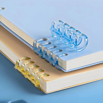 Wooden Loose-Leaf Notebook – 360 Degree Flipping, Double Sided, No Ink Leakage - ZOOMNSTORE