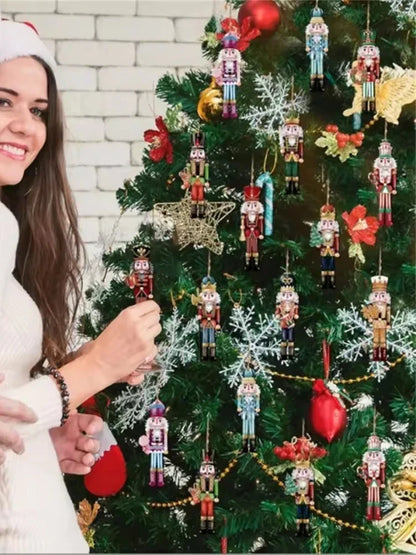 Wooden Nutcracker Set – Durable Christmas Decorations | Festive Holiday Party Decor - ZOOMNSTORE