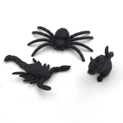 Halloween Prank Scare Box - Wooden Trick Spider Decoration - ZOOMNSTORE