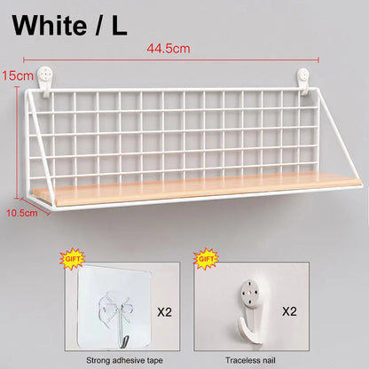 Wooden Spice Rack - Wall-Mounted Kitchen Organizer for Spice Jars - ZOOMNSTORE