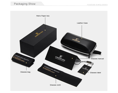 Wooden Sunglasses – Stylish Rectangle Frames with UV400 Protection for Travel - ZOOMNSTORE