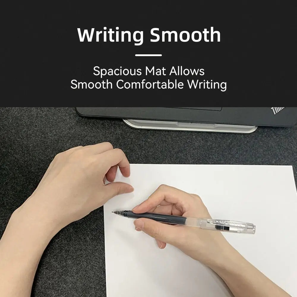 Large Wool Felt Mouse Pad - Non-Slip Gaming and Writing Mat for Home Office - ZOOMNSTORE