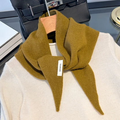 Wool Winter Scarf - Long Warm Cashmere Shawl For Women | Cozy Knit Pashmina Wrap - ZOOMNSTORE
