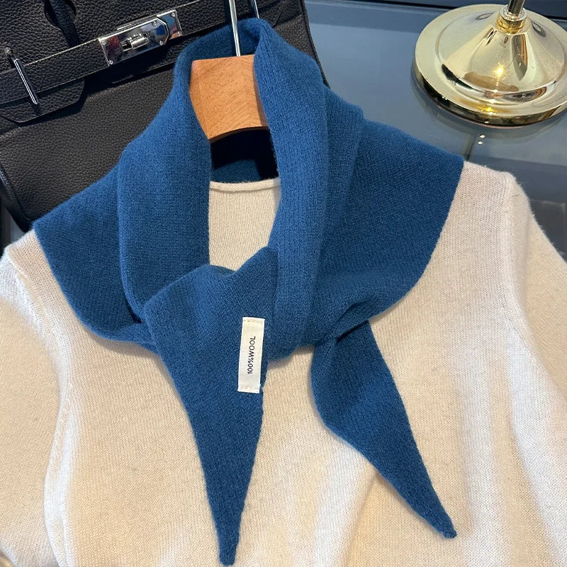 Wool Winter Scarf - Long Warm Cashmere Shawl For Women | Cozy Knit Pashmina Wrap - ZOOMNSTORE