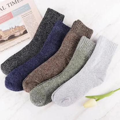 Wool Cashmere Socks - Warm Soft Winter Socks for Men and Women - ZOOMNSTORE