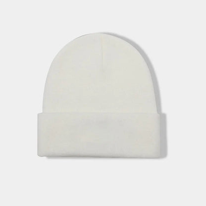 Woolen Winter Hat – Unisex Knitted Beanie With Warm Ear Protection, Versatile Style - ZOOMNSTORE