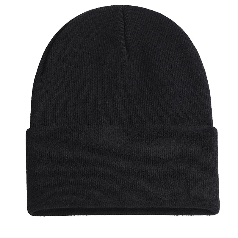 Woolen Winter Hat – Unisex Knitted Beanie With Warm Ear Protection, Versatile Style - ZOOMNSTORE