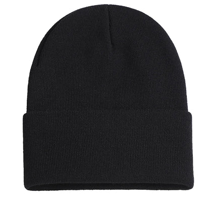 Woolen Winter Hat – Unisex Knitted Beanie With Warm Ear Protection, Versatile Style - ZOOMNSTORE