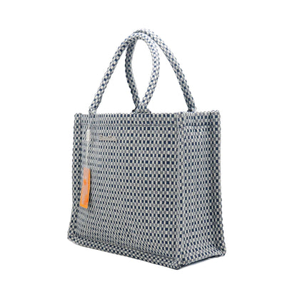 Woven Plaid Handbag - Eco-Friendly Womens Shoulder Satchel Classic Large Capacity - ZOOMNSTORE