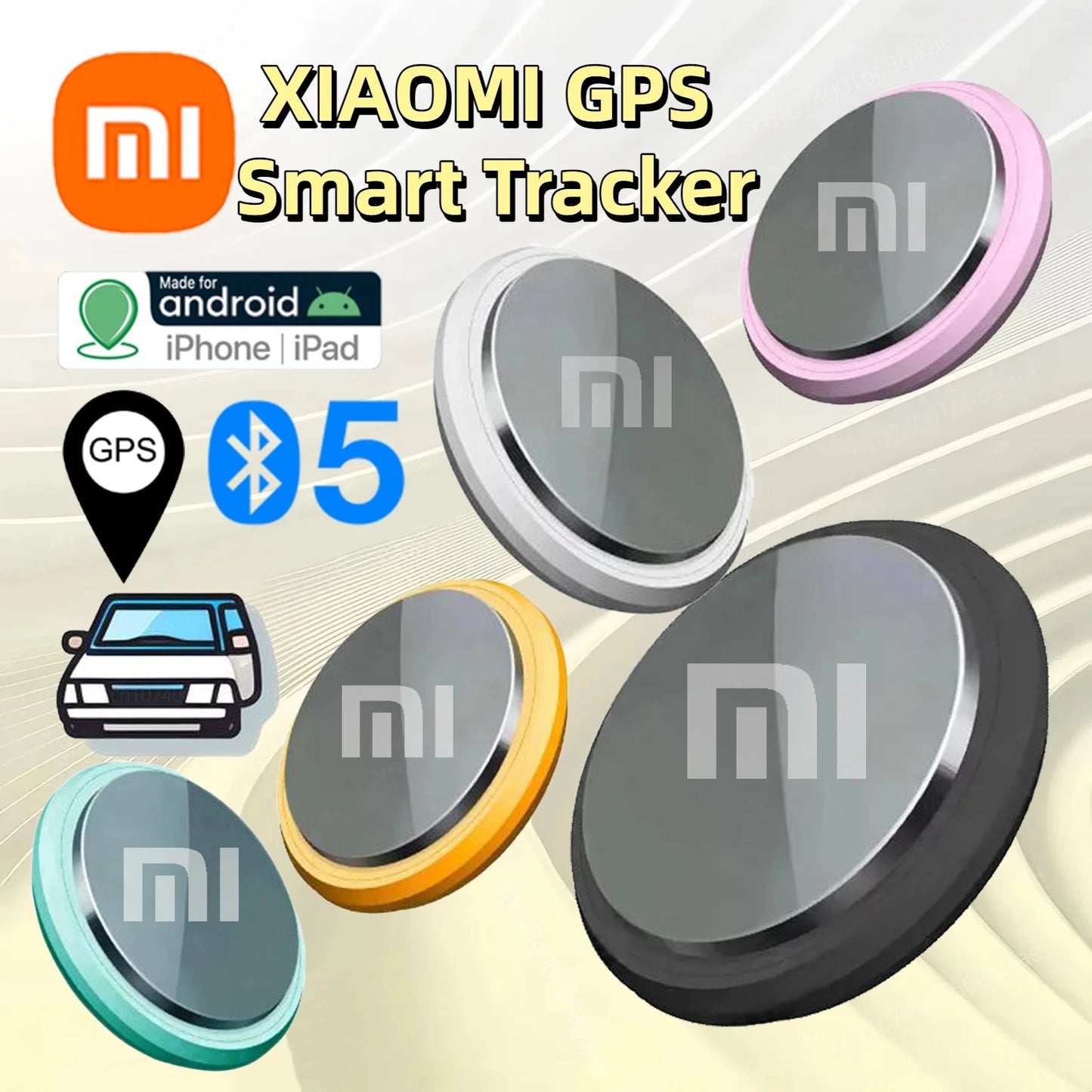 XIAOMI GPS Smart Tracker - Bluetooth Locator for Elderly Children Pets and Wallets - ZOOMNSTORE
