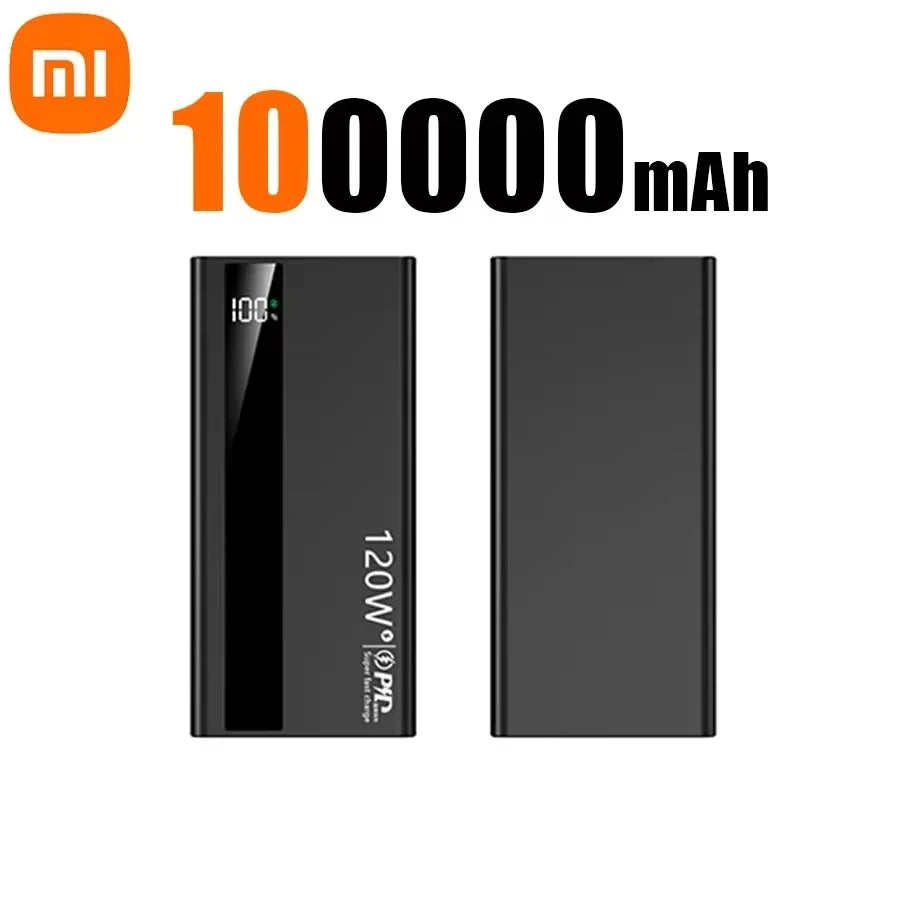 Xiaomi 120W 200000mAh High Capacity Power Bank Super Fast Charging Power Bank Portable Battery Charger For iPhone Samsung Huawei - ZOOMNSTORE