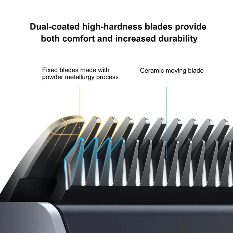 Xiaomi Mijia Hair Clipper 2 - Waterproof Wireless Hair Trimmer - ZOOMNSTORE