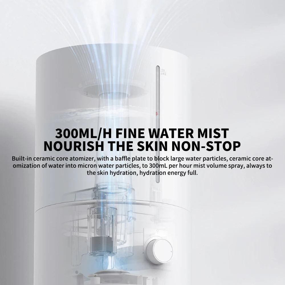 Xiaomi Mijia Humidifier 2 - 4L Large Capacity Low Noise Humidity Control - ZOOMNSTORE