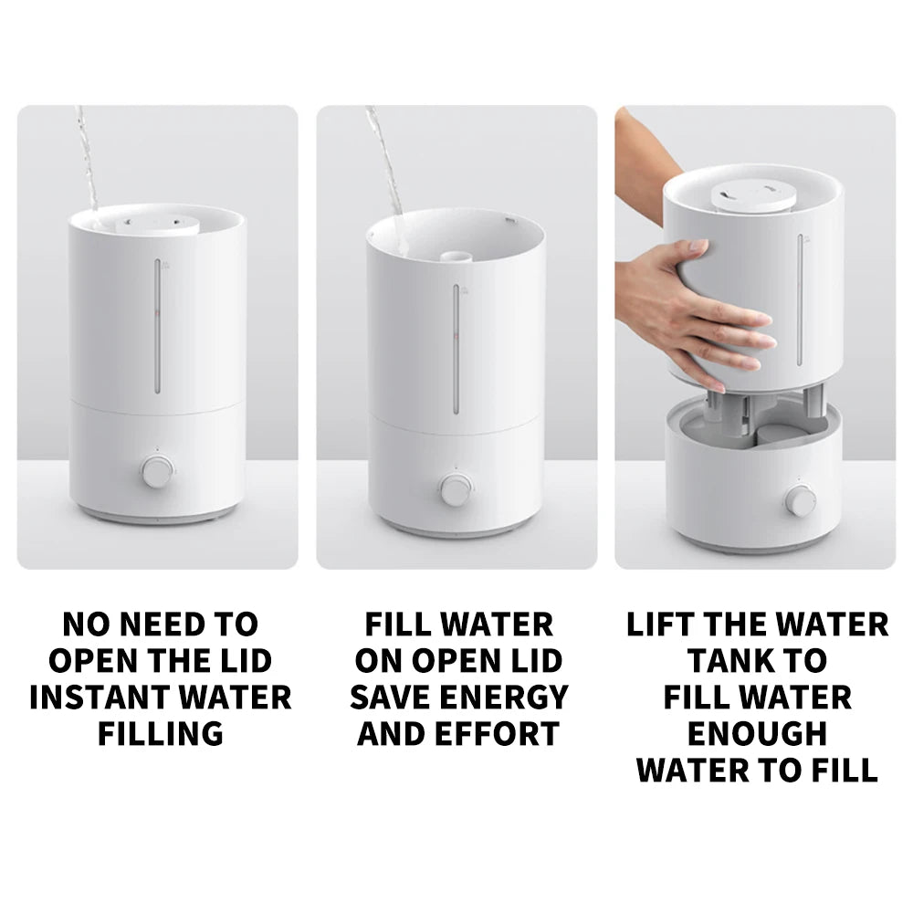Xiaomi Mijia Humidifier 2 - 4L Large Capacity Low Noise Humidity Control - ZOOMNSTORE