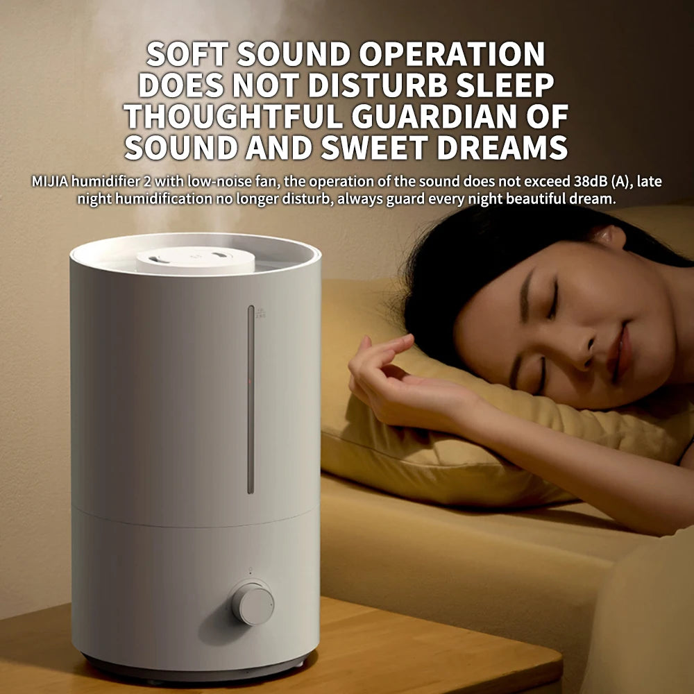 Xiaomi Mijia Humidifier 2 - 4L Large Capacity Low Noise Humidity Control - ZOOMNSTORE