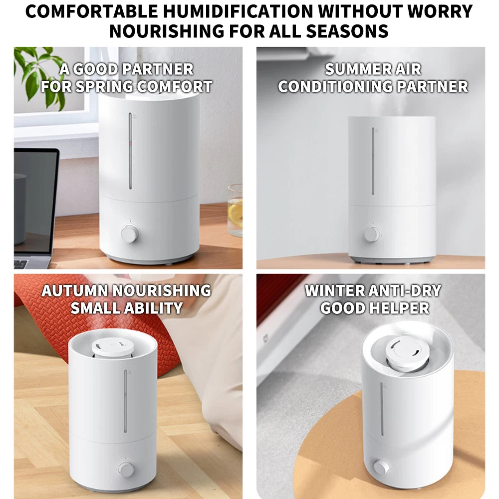 Xiaomi Mijia Humidifier 2 - 4L Large Capacity Low Noise Humidity Control - ZOOMNSTORE