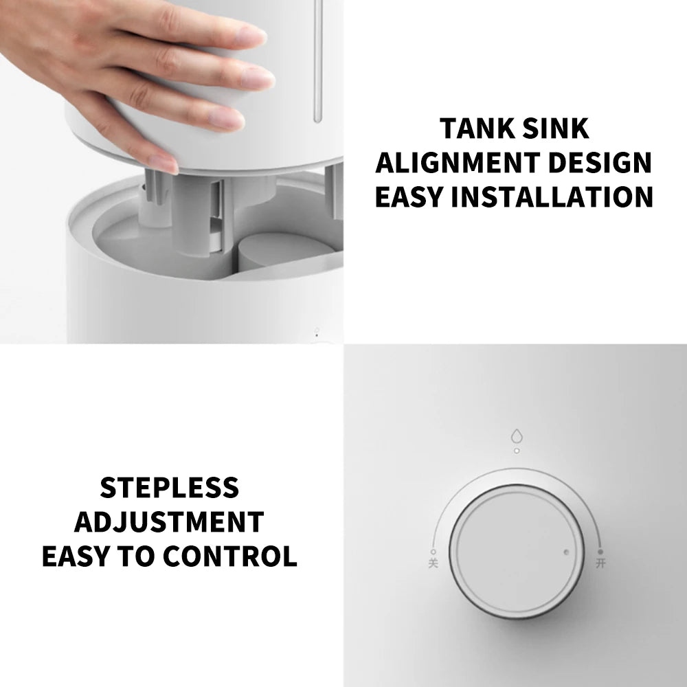 Xiaomi Mijia Humidifier 2 - 4L Large Capacity Low Noise Humidity Control - ZOOMNSTORE