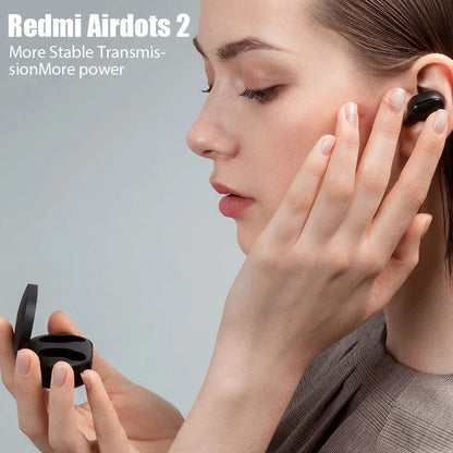 Xiaomi Redmi Airdots 2 - Wireless Bluetooth Earbuds with Mic - ZOOMNSTORE