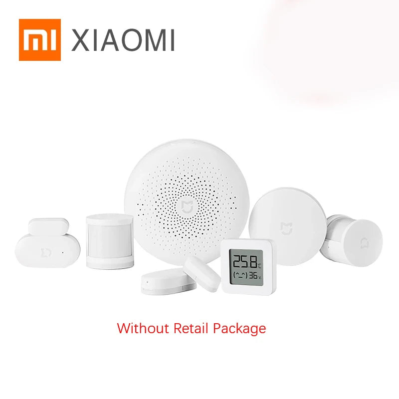 Xiaomi Smart Home Sensor Set - Wireless Gateway Bluetooth Door  Window Sensors - ZOOMNSTORE