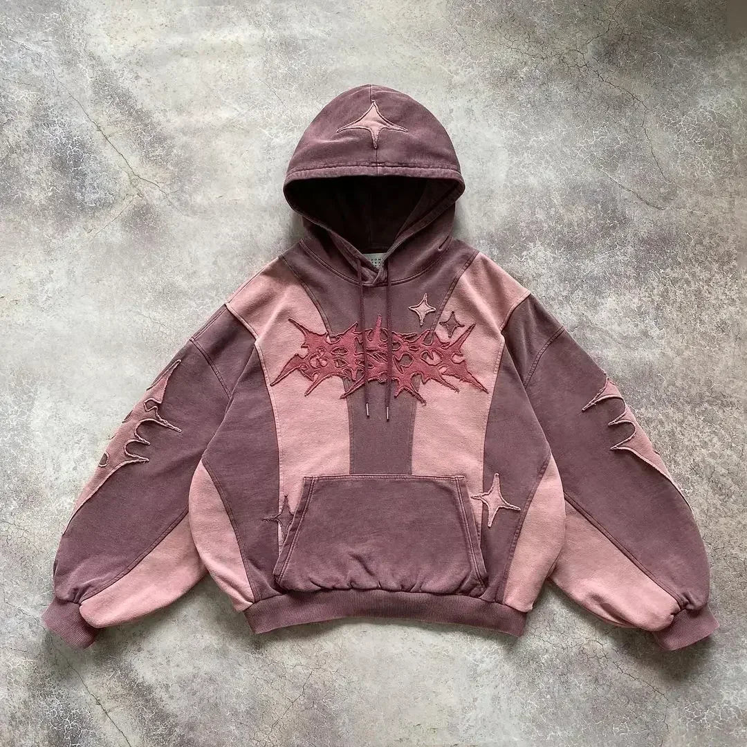Y2K American New Trend Retro God is Good Casual Street Wear Zip-up Hoodie Men's and Women's Harajuku Hip-hop Gothic Street Wear - ZOOMNSTORE