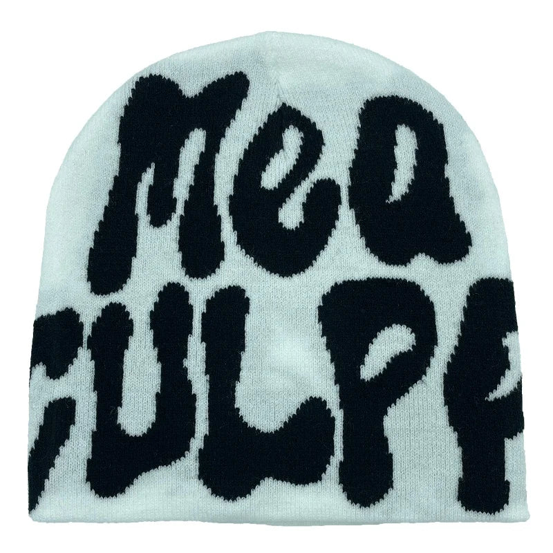 Y2K Knitted Hats - Unisex Jacquard Knit Hat | Outdoor Warm Four Season Beanie - ZOOMNSTORE