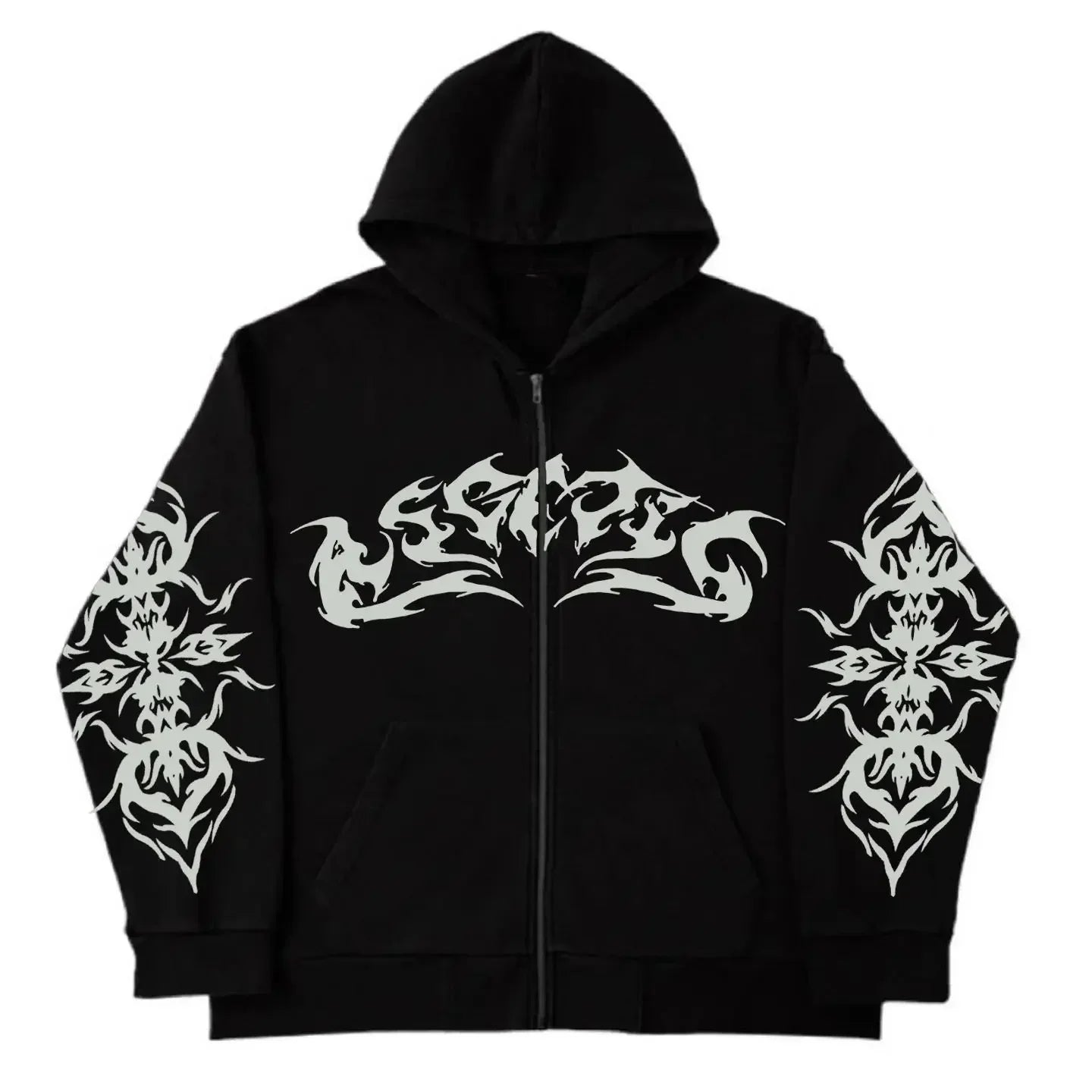 Y2K Retro Hoodie - Personalized Autumn Street Style Cardigan for Men and Women - ZOOMNSTORE