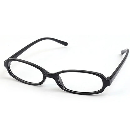 Y2K Retro Oval Square Glasses - Red Green Frame Anti-Blue Light Eyewear - ZOOMNSTORE
