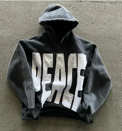 Y2K American New Trend Retro God is Good Casual Street Wear Zip-up Hoodie Men's and Women's Harajuku Hip-hop Gothic Street Wear - ZOOMNSTORE