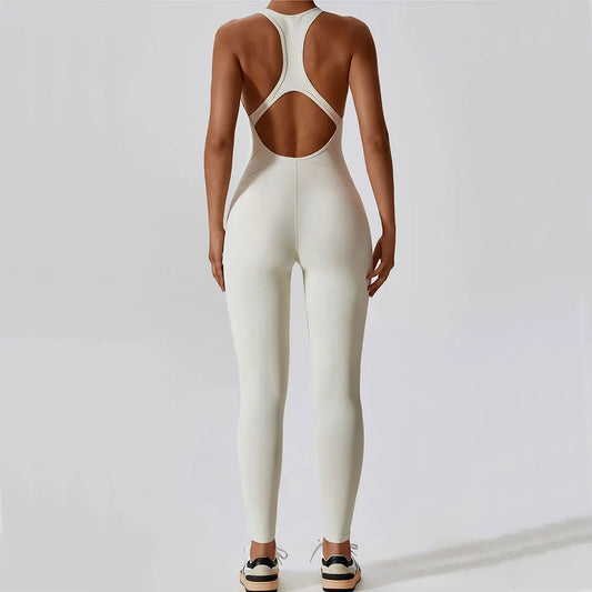 Yoga Jumpsuit Set - Womens Fitness Activewear for Pilates and Gym - ZOOMNSTORE
