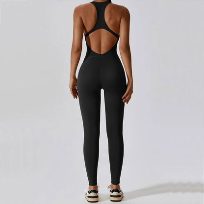 Yoga Jumpsuit Set - Womens Fitness Activewear for Pilates and Gym - ZOOMNSTORE