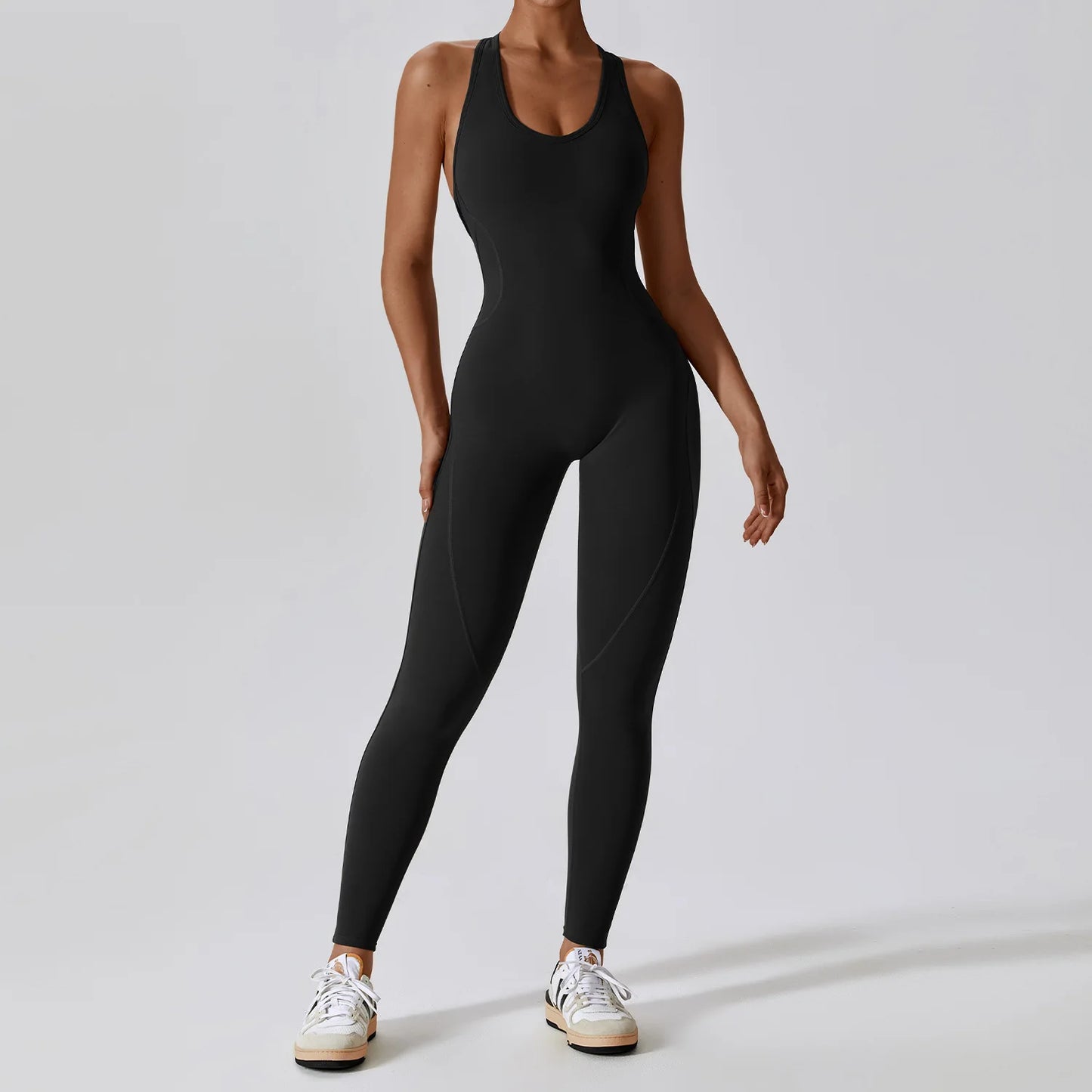 Yoga Jumpsuit Set - Womens Fitness Activewear for Pilates and Gym - ZOOMNSTORE
