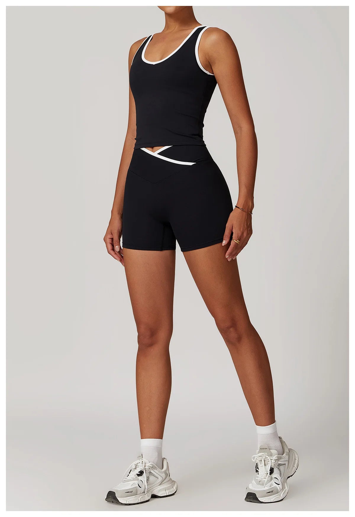 Yoga Workout Set – High Waist Leggings & Sports Bra Outfit | Breathable Fitness Sportswear - ZOOMNSTORE
