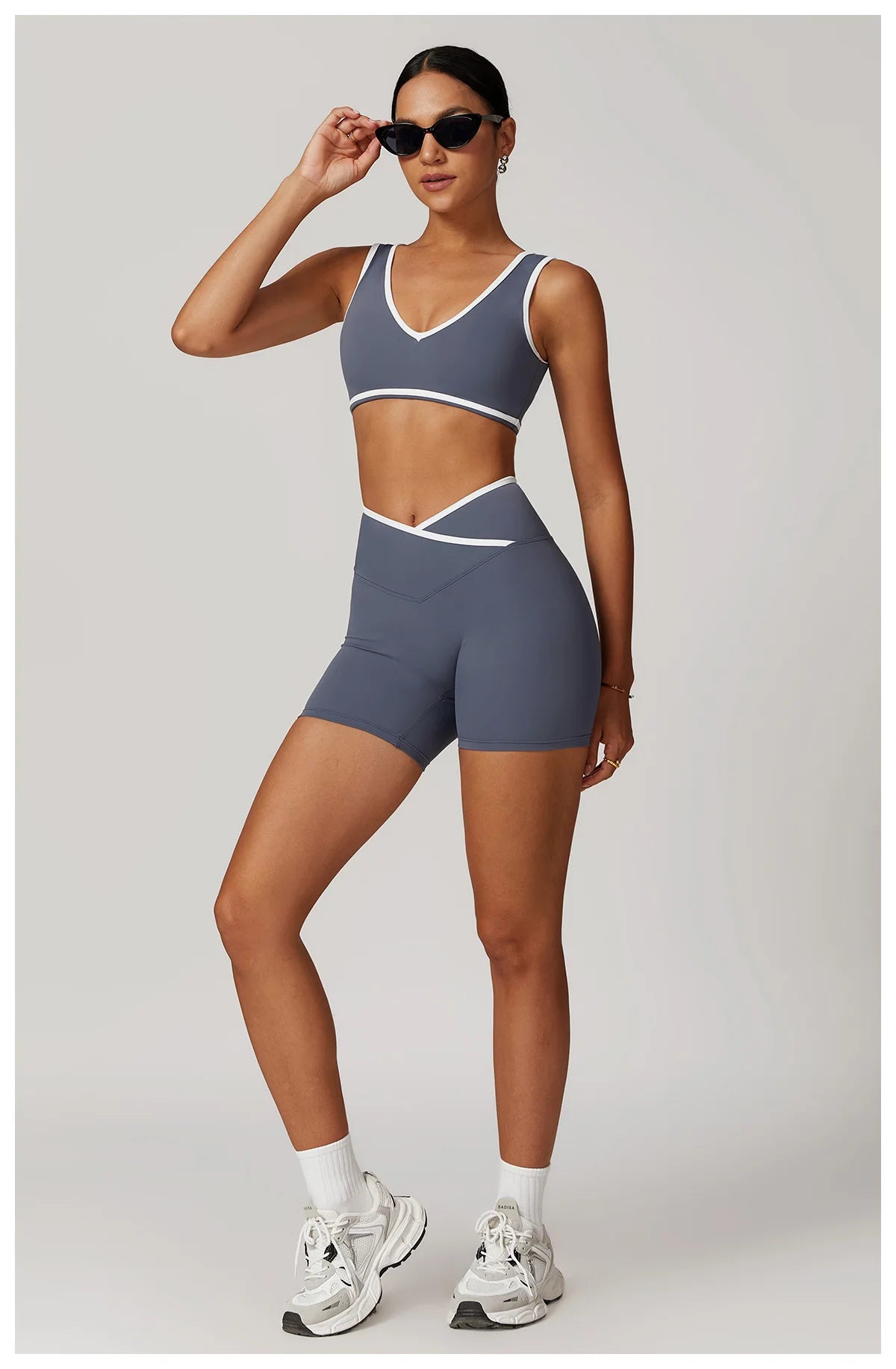 Yoga Workout Set – High Waist Leggings & Sports Bra Outfit | Breathable Fitness Sportswear - ZOOMNSTORE