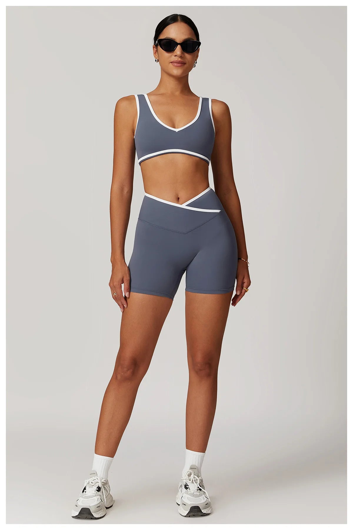 Yoga Workout Set – High Waist Leggings & Sports Bra Outfit | Breathable Fitness Sportswear - ZOOMNSTORE