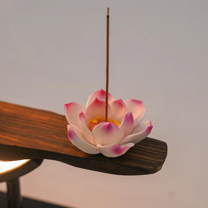 Zen Meditation Incense Burner Set - Unique Chinese Style Tabletop Decoration for Living Rooms  Tea Rooms - ZOOMNSTORE