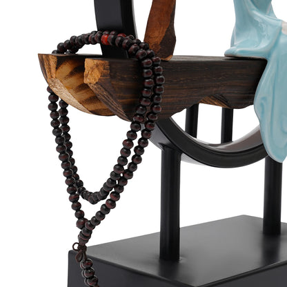 Zen Meditation Incense Burner Set - Unique Chinese Style Tabletop Decoration for Living Rooms  Tea Rooms - ZOOMNSTORE