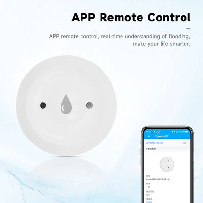 ZigBee Water Flood Sensor - Smart Alarm with Remote Monitoring - ZOOMNSTORE