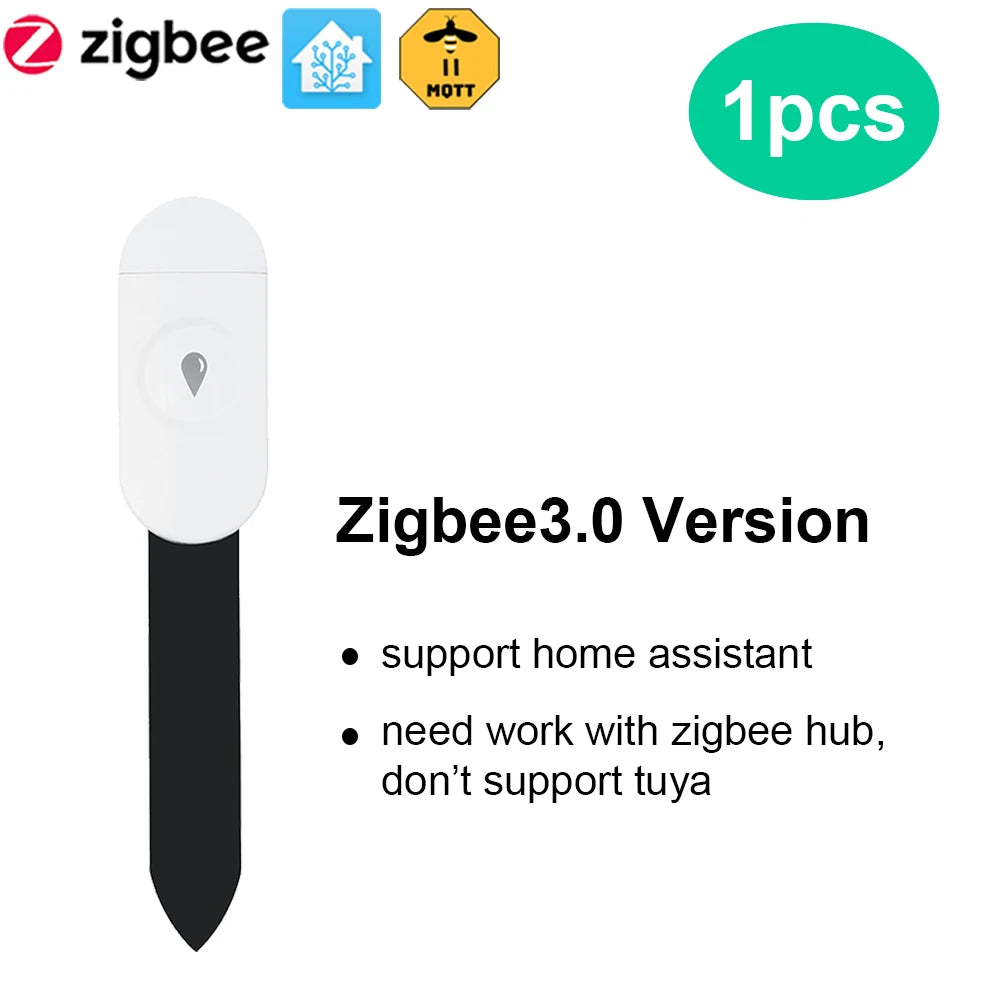 Zigbee Soil Moisture Sensor - Smart Temperature  Humidity Detector for Home Assistant - ZOOMNSTORE