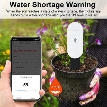 Zigbee Soil Moisture Sensor - Smart Temperature  Humidity Detector for Home Assistant - ZOOMNSTORE