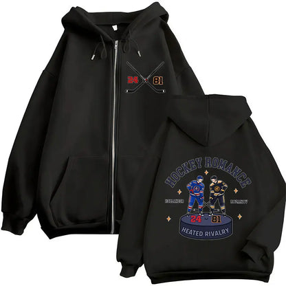Zipper Hoodies Men - Casual Streetwear Hoodie With Full Opening & Fleece Jacket - ZOOMNSTORE