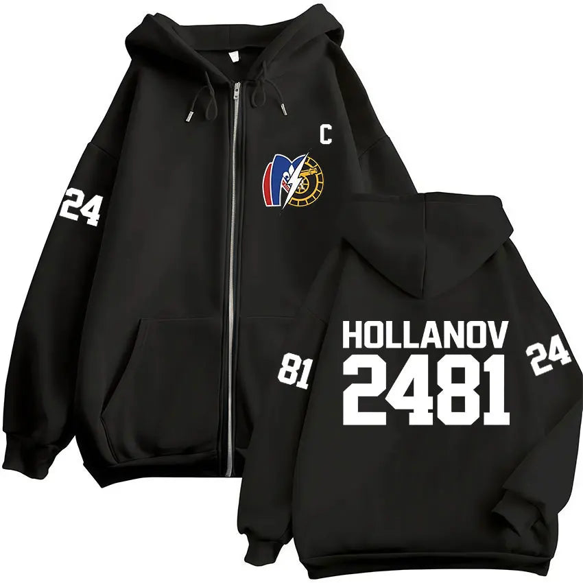 Zipper Hoodies Men - Casual Streetwear Hoodie With Full Opening & Fleece Jacket - ZOOMNSTORE