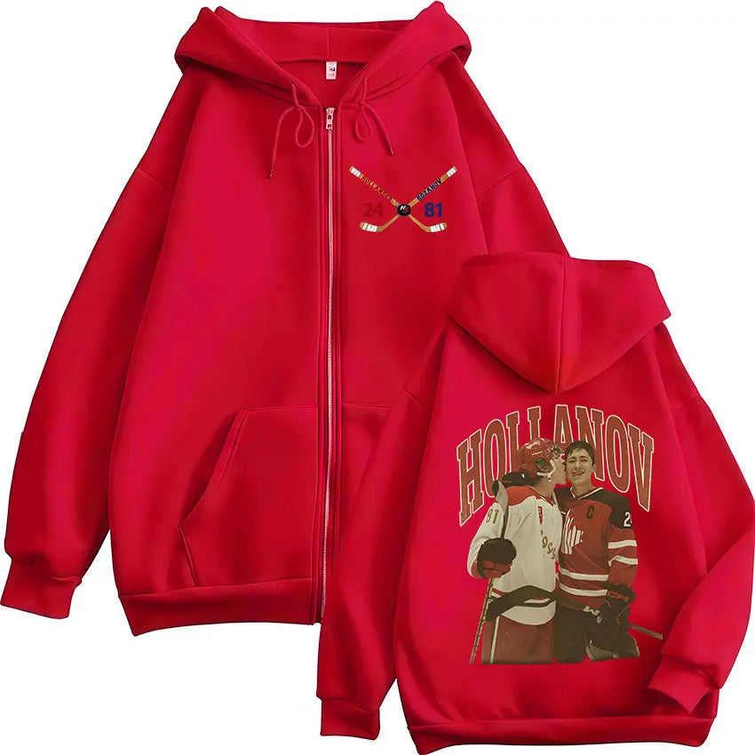 Zipper Hoodies Men - Casual Streetwear Hoodie With Full Opening & Fleece Jacket - ZOOMNSTORE