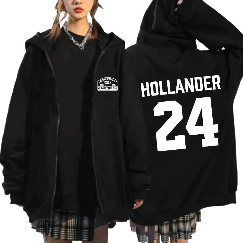 Zipper Hoodies Men - Casual Streetwear Hoodie With Full Opening & Fleece Jacket - ZOOMNSTORE