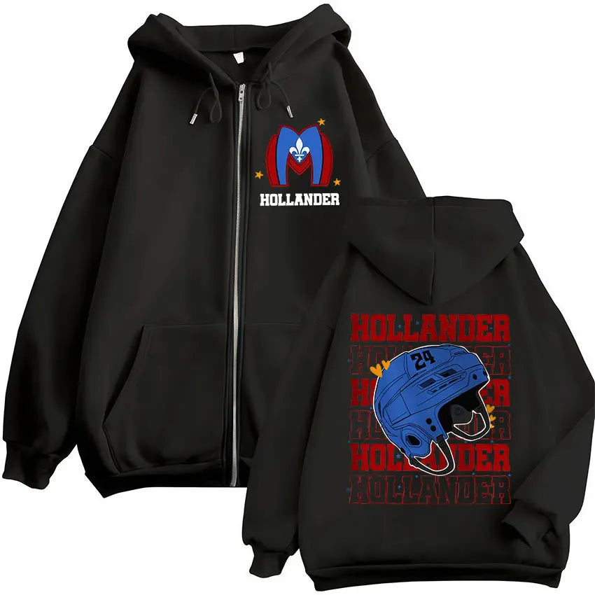 Zipper Hoodies Men - Casual Streetwear Hoodie With Full Opening & Fleece Jacket - ZOOMNSTORE