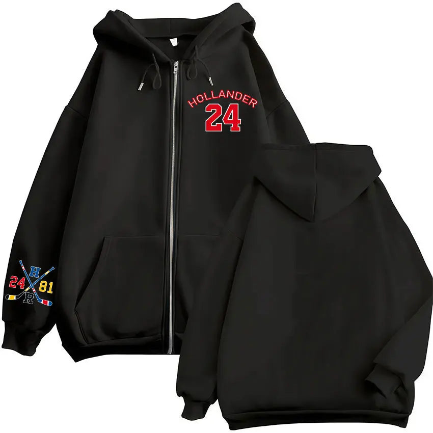 Zipper Hoodies Men - Casual Streetwear Hoodie With Full Opening & Fleece Jacket - ZOOMNSTORE