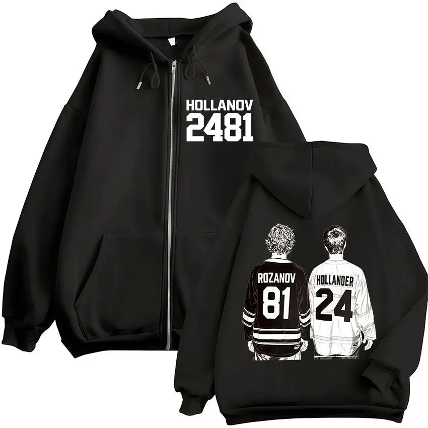 Zipper Hoodies Men - Casual Streetwear Hoodie With Full Opening & Fleece Jacket - ZOOMNSTORE