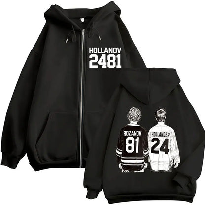 Zipper Hoodies Men - Casual Streetwear Hoodie With Full Opening & Fleece Jacket - ZOOMNSTORE