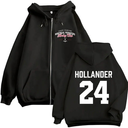 Zipper Hoodies Men - Casual Streetwear Hoodie With Full Opening & Fleece Jacket - ZOOMNSTORE
