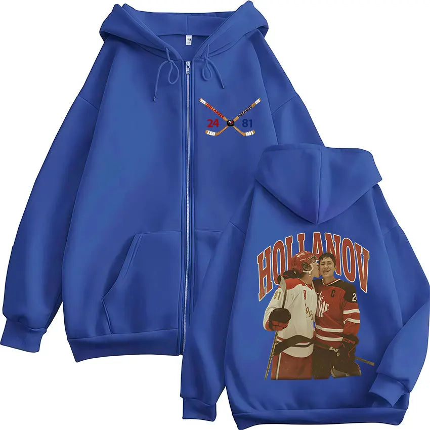 Zipper Hoodies Men - Casual Streetwear Hoodie With Full Opening & Fleece Jacket - ZOOMNSTORE
