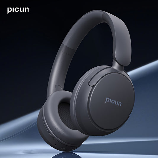 Picun B5 Wireless Headphones - Noise Cancelling 72 Hours Playtime Over Ear HD Microphone Foldable - ZOOMNSTORE